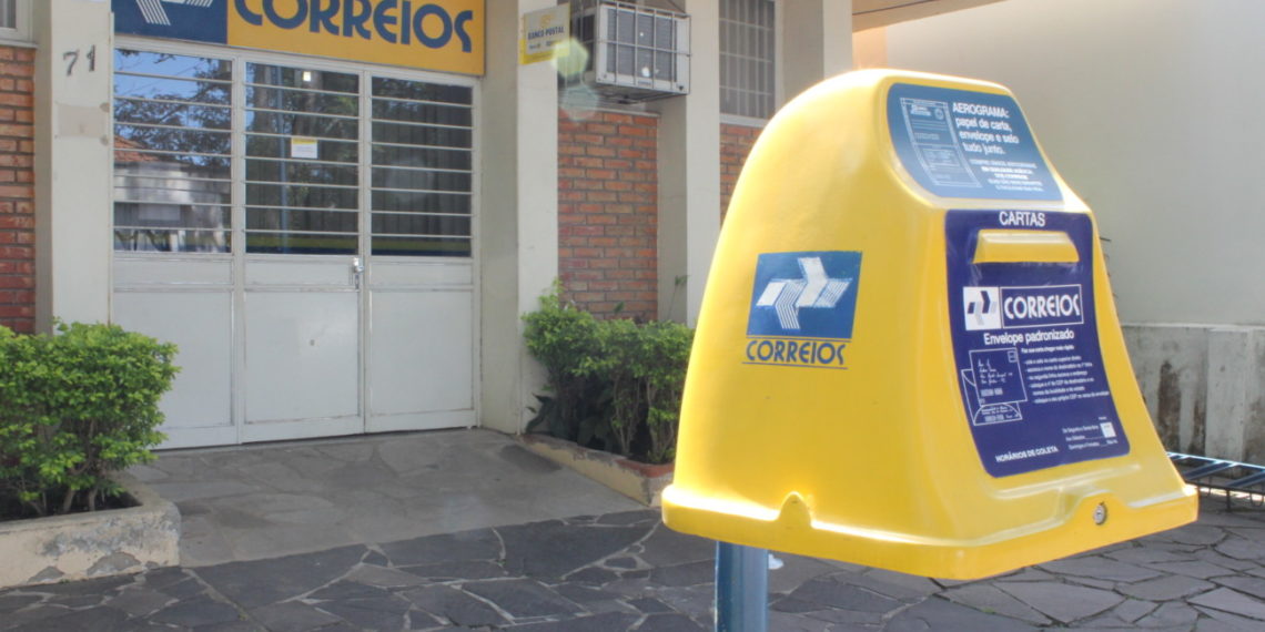 Agência dos Correios sofre arrombamento