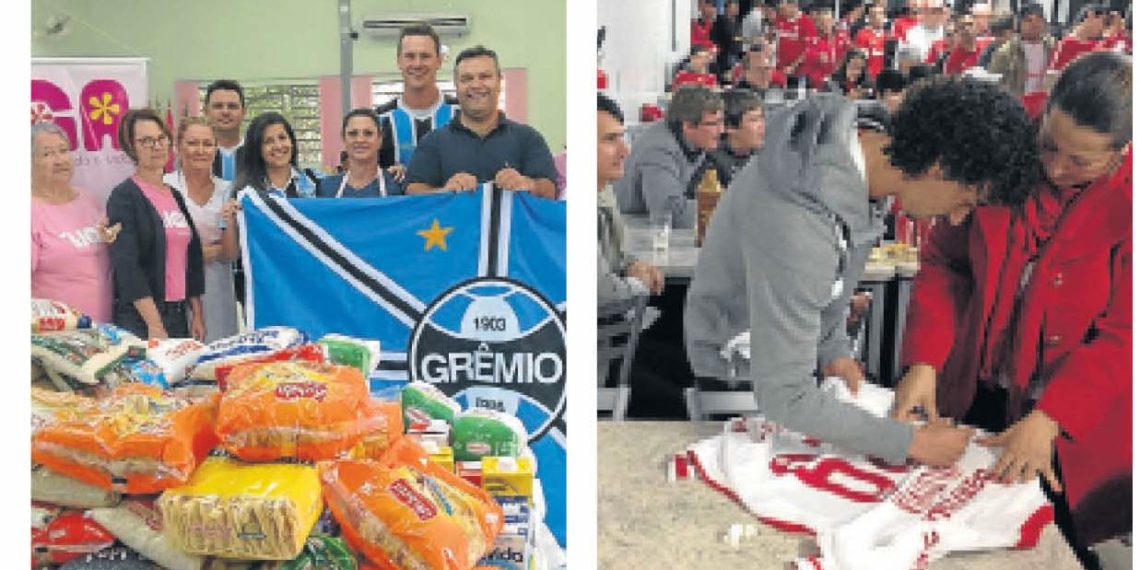 Consulados Gremista e Colorado em prol de Sapiranga