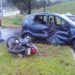 Acidente entre carro e moto na RS-239 em Campo Bom deixa jovem gravemente ferido