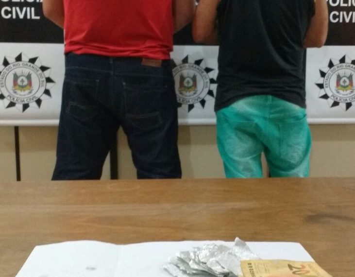 Polícia Civil prende indivíduos por tráfico de drogas em Sapiranga