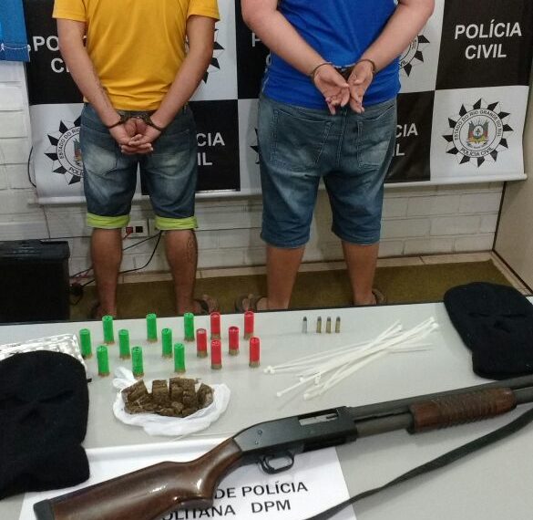 Polícia Civil prende suspeitos de homicídio em Sapiranga