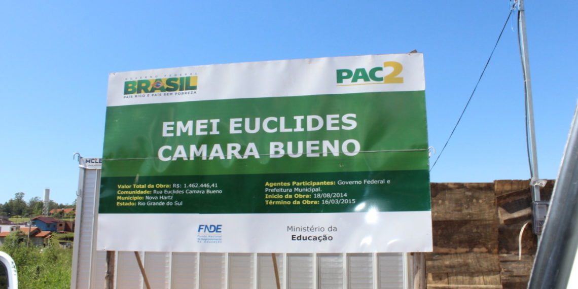 Obras da Educação voltam a andar em Nova Hartz