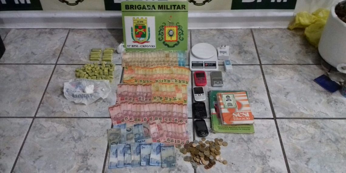 Brigada Militar prende traficante em Sapiranga