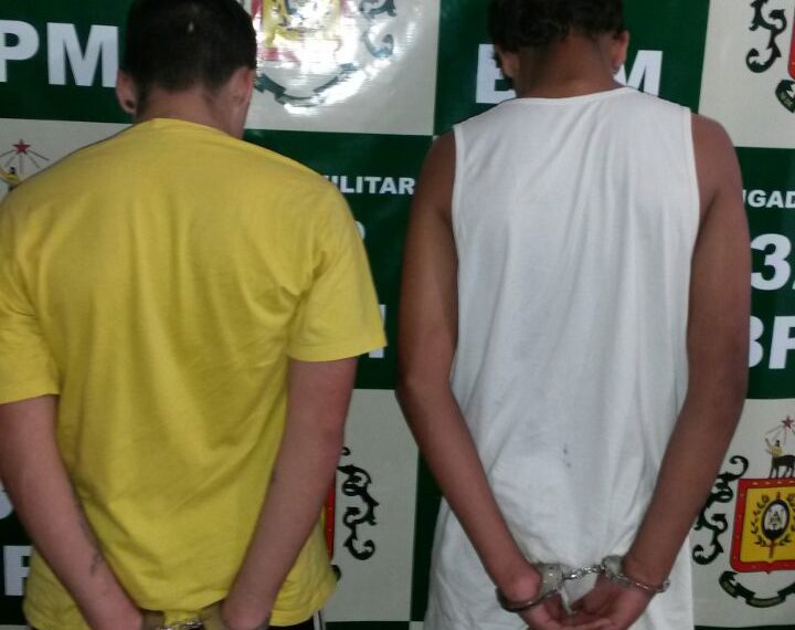 Dois menores são pegos pela BM de Sapiranga com veículo furtado em Araricá