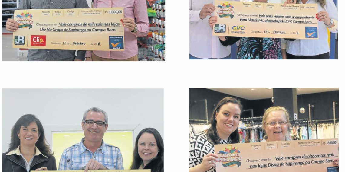 Leitores recebem prêmios da promoção Assinante Premiado