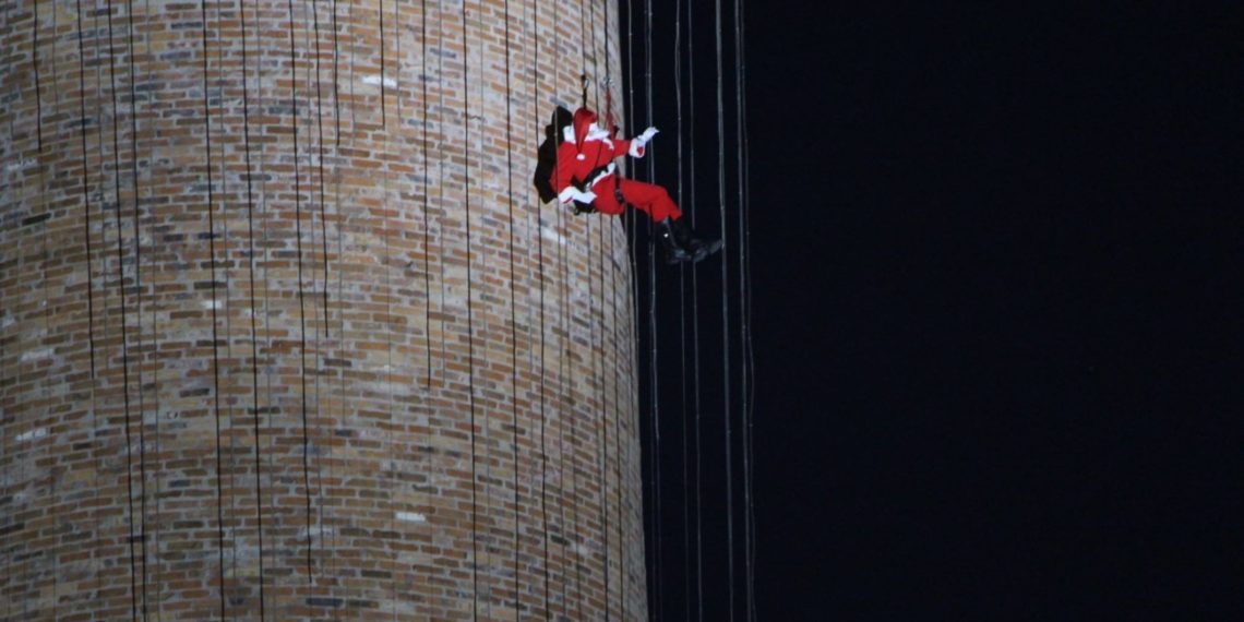 Grande público para ver o Papai Noel em Campo Bom