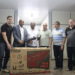 CONSEPRO e ARVE doam submetralhadora e TV LED para a Polícia Civil de Campo Bom