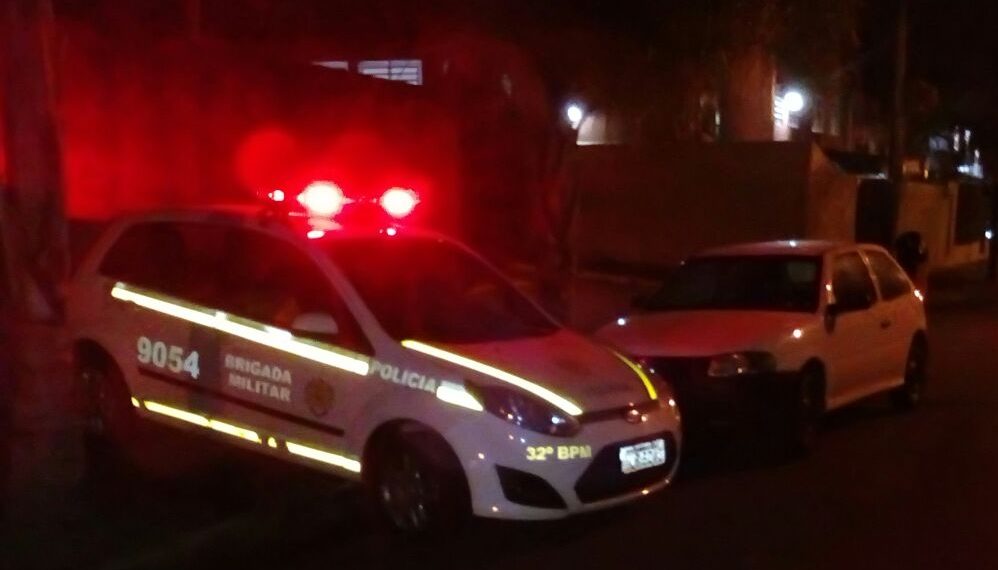 Brigada Militar de Campo Bom recupera veículo furtado ontem em Novo Hamburgo