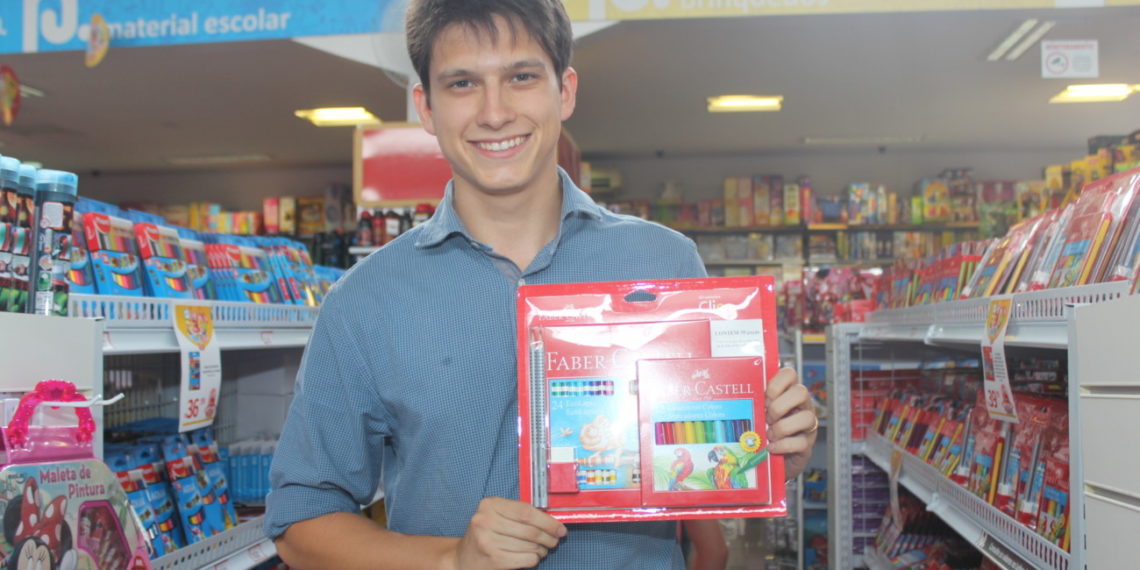 Hora de escolher o material para o novo ano letivo