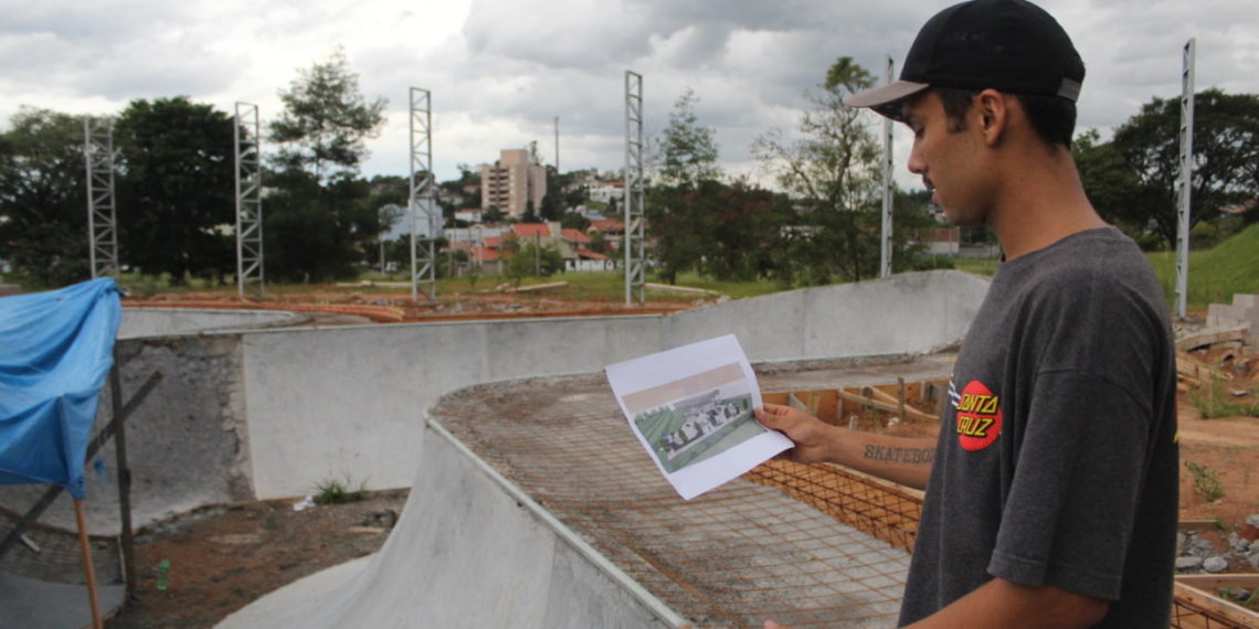 Atleta aprova complexo do Skate Park
