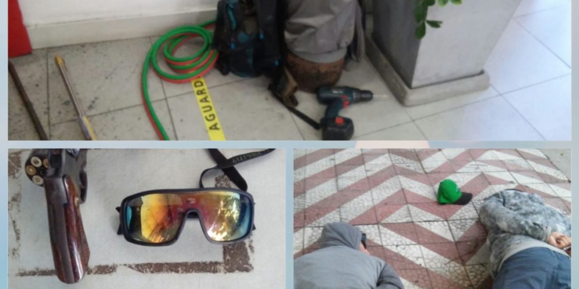 Santander de Campo Bom volta a ser atacado e BM prende bandidos