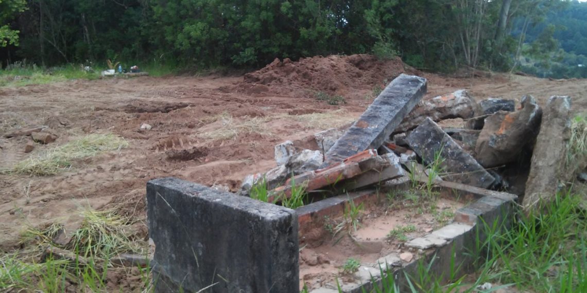 Reduzida multa de empresário que destruiu cemitério de 195 anos