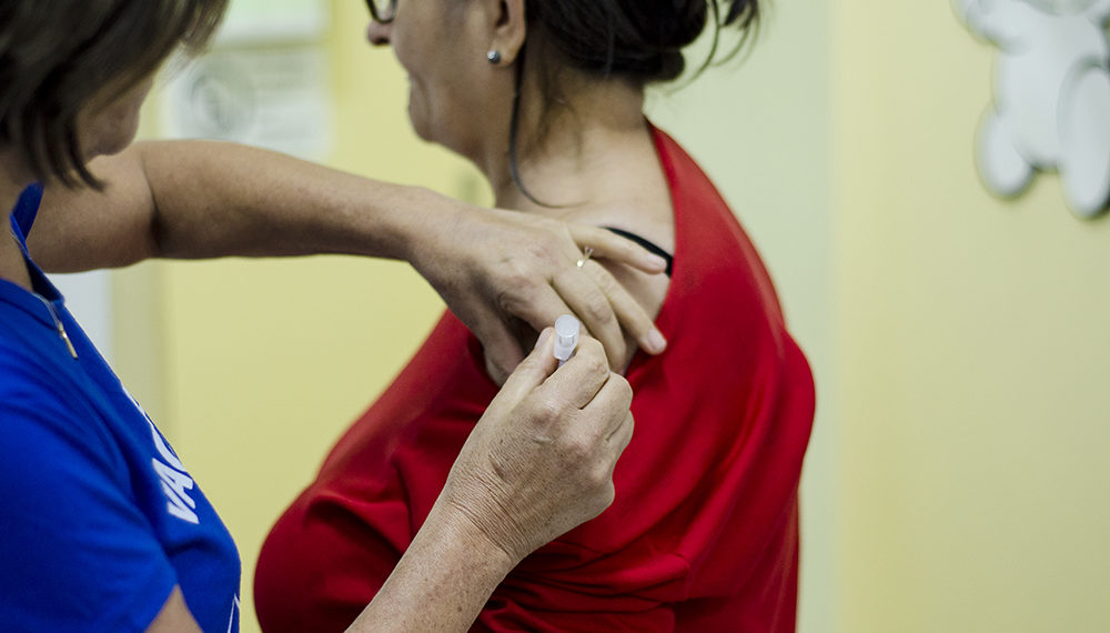 Vacinas contra a gripe seguem até dia 26 de maio