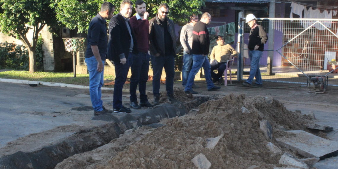 Corsan inicia em Campo Bom obras para o Rio dos Sinos receber menos esgoto