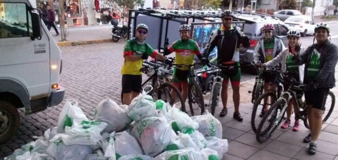 Pedal de Sábado promove limpeza nas ruas de Sapiranga