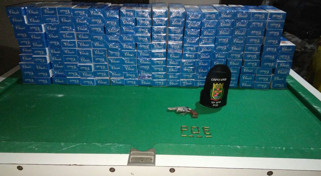 Brigada Militar identifica cigarros contrabandeados