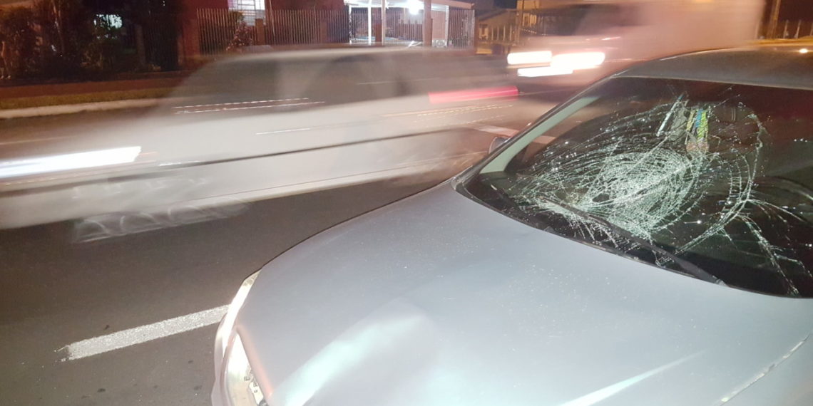 Idosa fica ferida após ser atropelada na RS-239, em Sapiranga