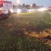 Veículo invade pista contrária e atinge motociclista na RS-239, em Sapiranga