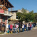 Fila de sapateiros para não pagar taxa sindical