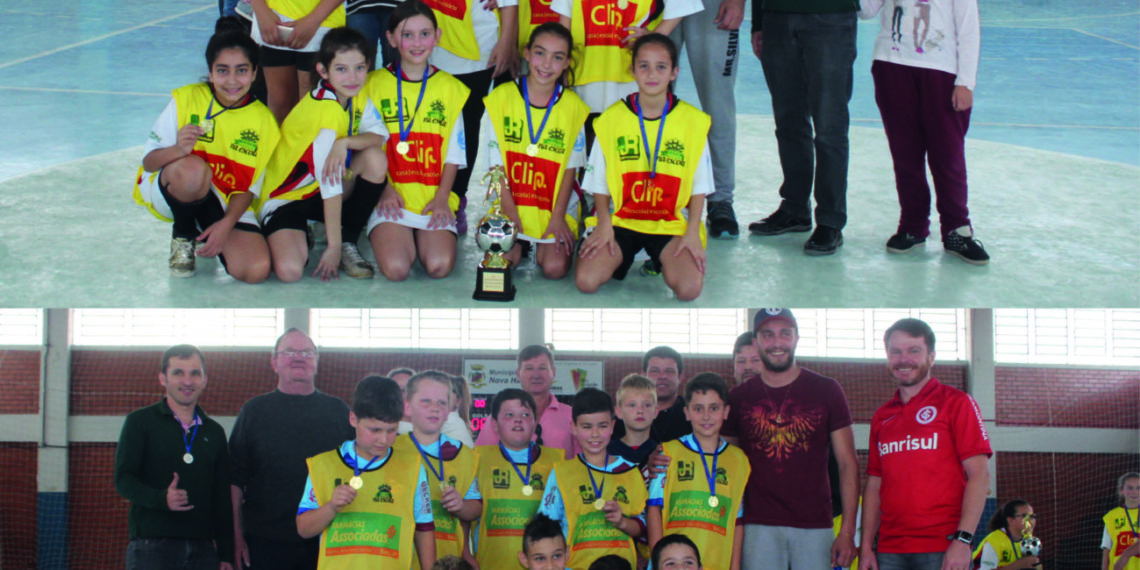 Etapa da Copa Repercussão Na Escola/Clip premia equipes que participaram dos jogos em Nova Hartz