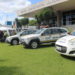 Meio-frango para consertar viaturas do policiamento comunitário