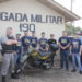 Moto da BM de Nova Hartz é consertada com ajuda de trilheiros
