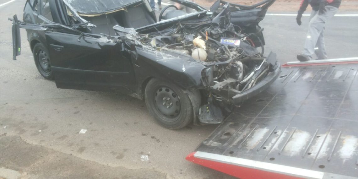 Acidente entre caminhão e veículo deixa uma pessoa ferida na RS-239 em Sapiranga