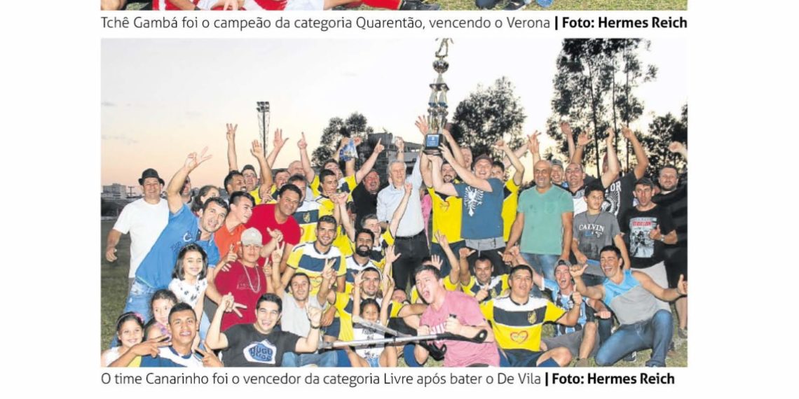 Canarinho e Tchê Gambá são os campeões da Copa Sapiranga