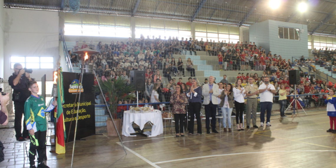 Jogos Escolares movem escolas das três redes de ensino de Sapiranga
