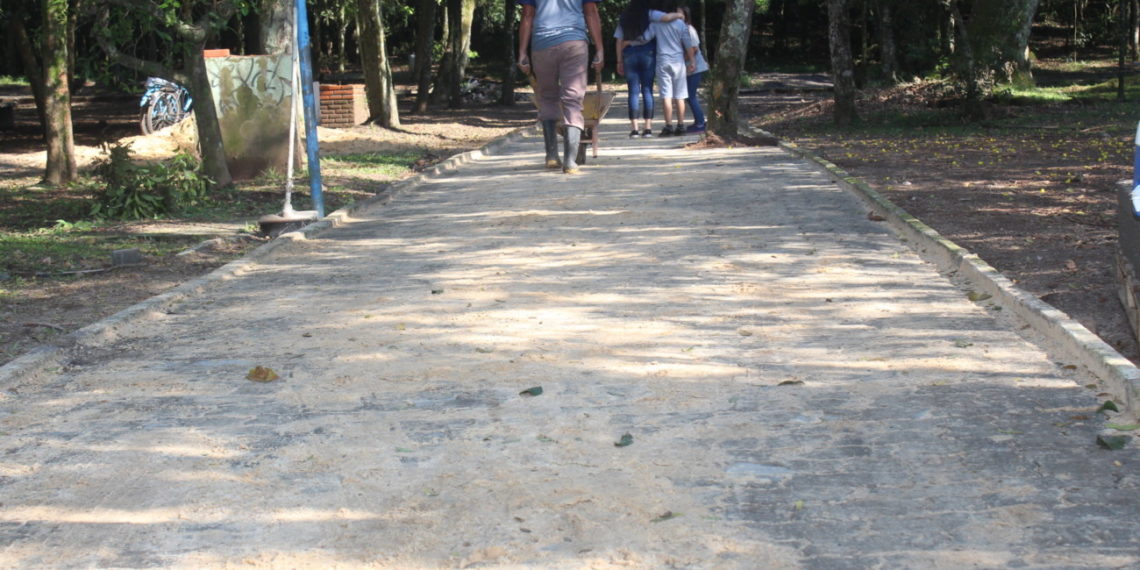 Parque do Imigrante passa por revitalização