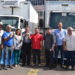 Produtores rurais e piscicultores recebem caminhões da Prefeitura em Sapiranga