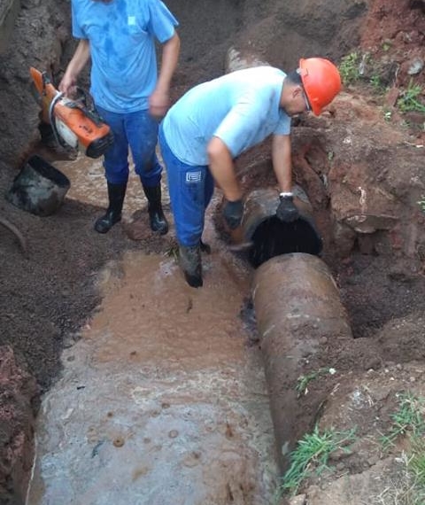 Corsan trabalha para restabelecimento do abastecimento de água em Sapiranga
