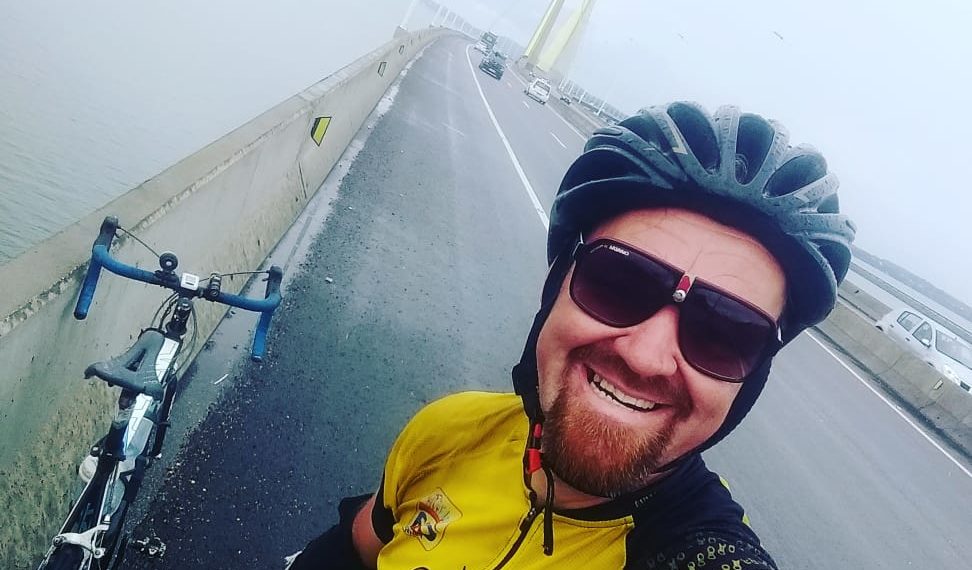 Ciclista de Sapiranga percorre 943 km até Santa Catarina