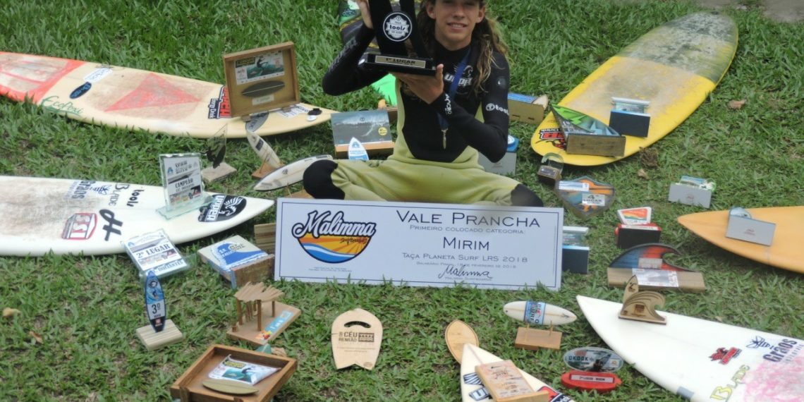 Surfista Ferpa Becker de Campo Bom se destaca em competições no Rio Grande do Sul