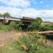 Obras da ponte na  Avenida dos Municípios novamente paralisadas