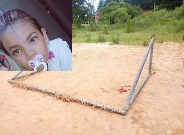 Criança sapiranguense na UTI após estrutura de goleira cair sobre sua cabeça