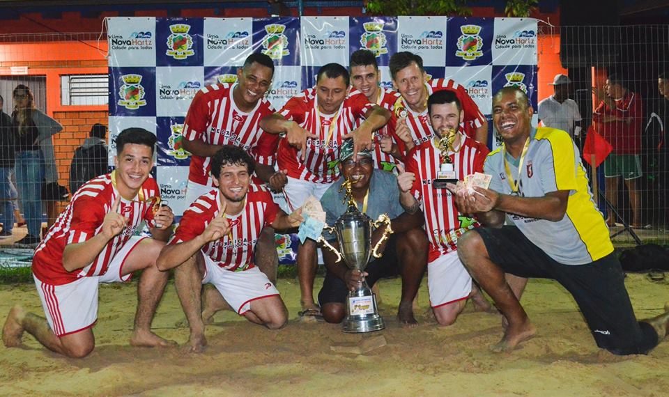 Amigos do Gole, de Igrejinha, é campeão da Super Copa Sete de Areia em Nova Hartz