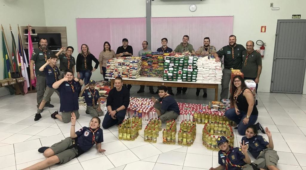 Grupo Escoteiro 19 de Julho arrecadará alimentos neste sábado. Saiba como ajudar
