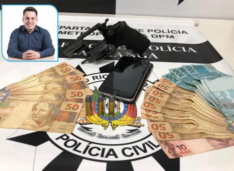 URGENTE: Vereador Alessandro Melo, de Sapiranga, é preso por comércio irregular de arma de fogo