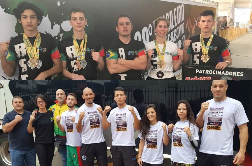 Equipes de kickboxing se destacam em campeonato brasileiro em SP
