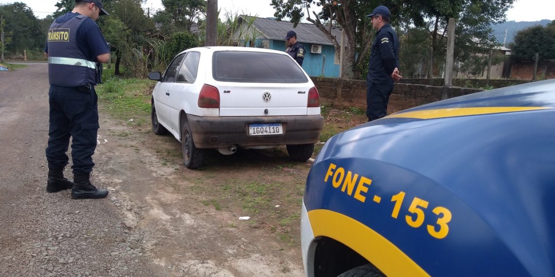 Guarda de Trânsito de Sapiranga localiza automóvel furtado