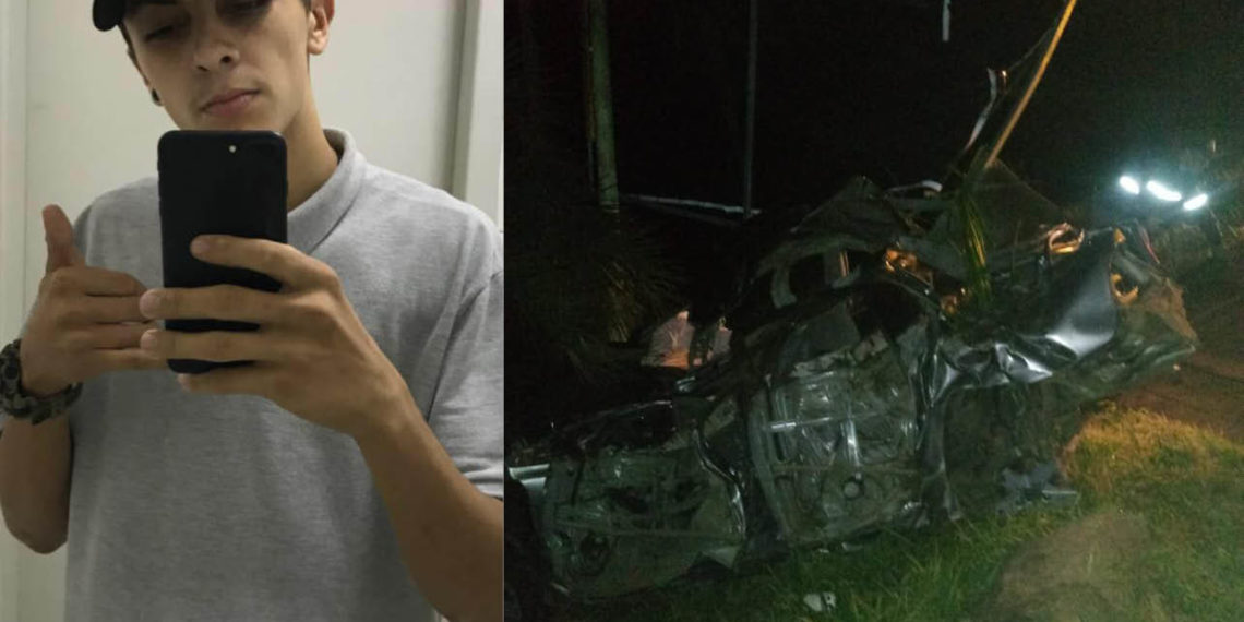 Fotos: Jovem de Parobé morre após acidente grave na RS-239 em Sapiranga