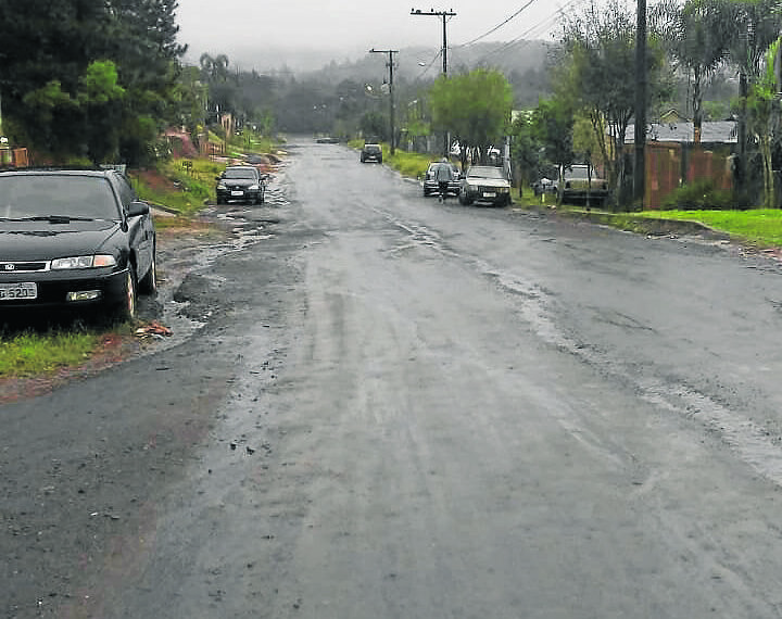 Principal rua do Loteamento Renascer, em Campo Bom, tem expectativa de receber pavimentação