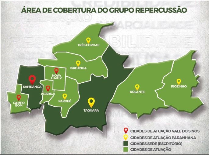Repercussão se consolida e lidera circulação nas 10 cidades de atuação