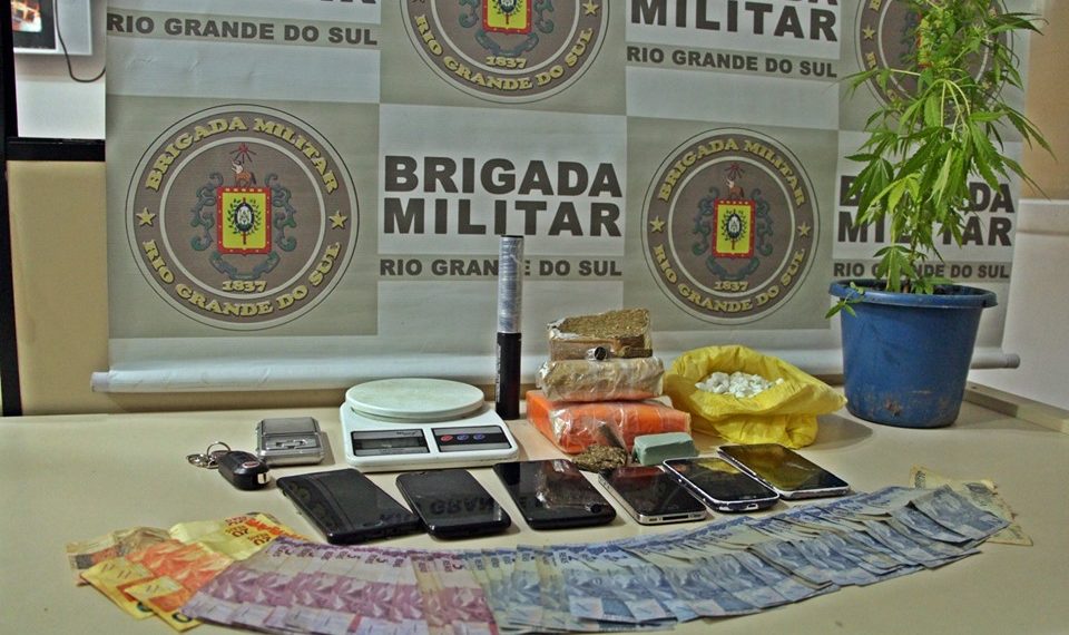 Foragido é preso por tráfico em Sapiranga