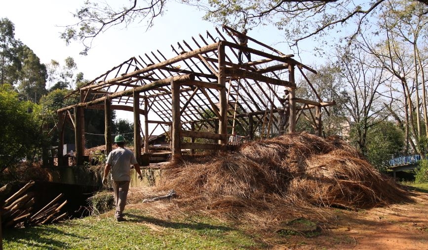Tem início a construção do novo galpão do Parcão de Campo Bom