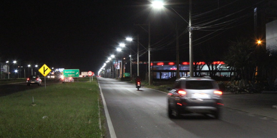 Sapiranga próxima de dobrar pontos com iluminação LED ainda em 2019