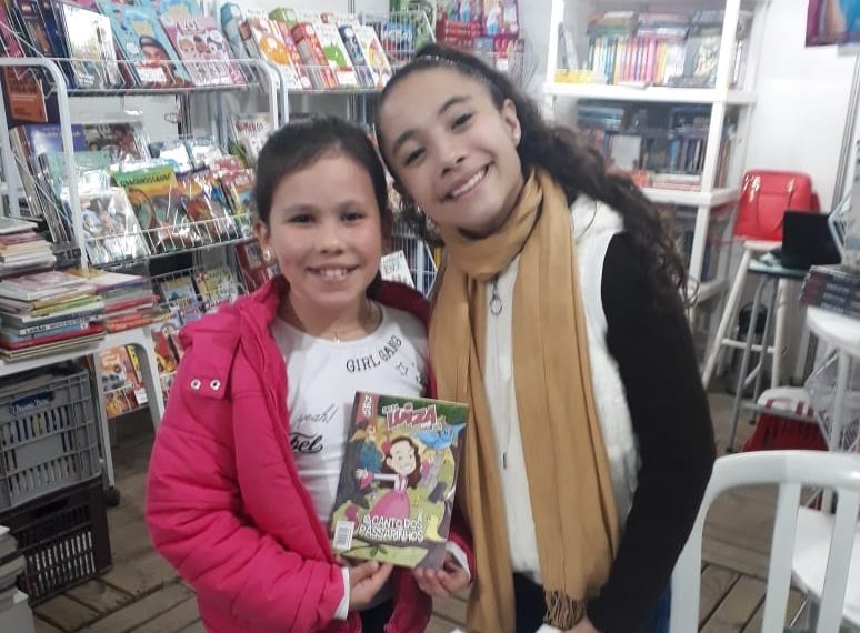 Da música à leitura: Luiza Barbosa vira personagem de gibi e encanta público com história carregada de significados