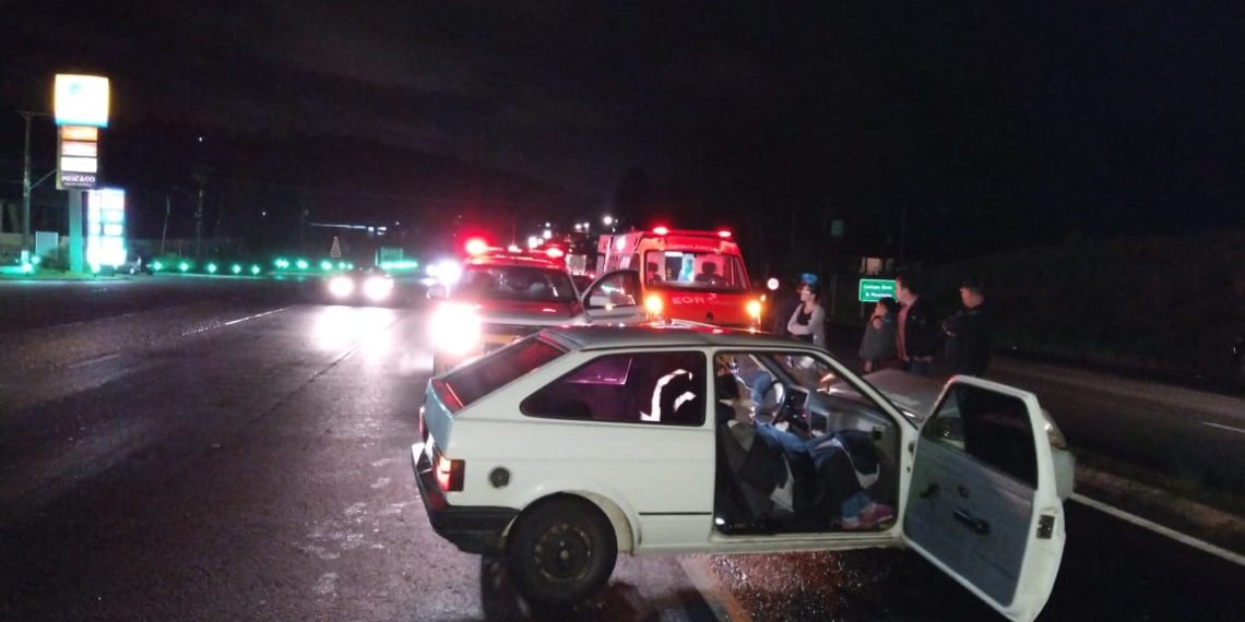 Acidente deixa feridos e causa lentidão na RS-239 em Campo Bom, confira vídeo: