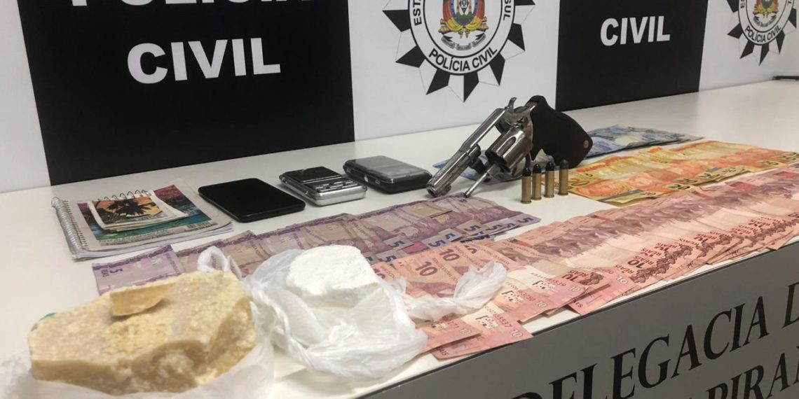 Membro de facção responsável pela venda de drogas em Sapiranga é preso novamente pela Polícia Civil
